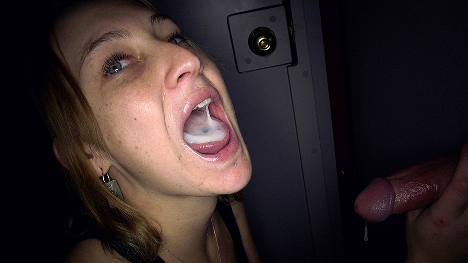 carolyn gaynor recommends interracial gloryhole swallow pic