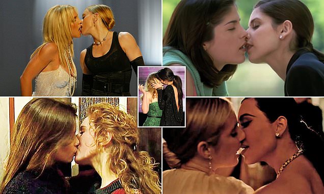 adam j west recommends Celebrity Lesbian Kiss