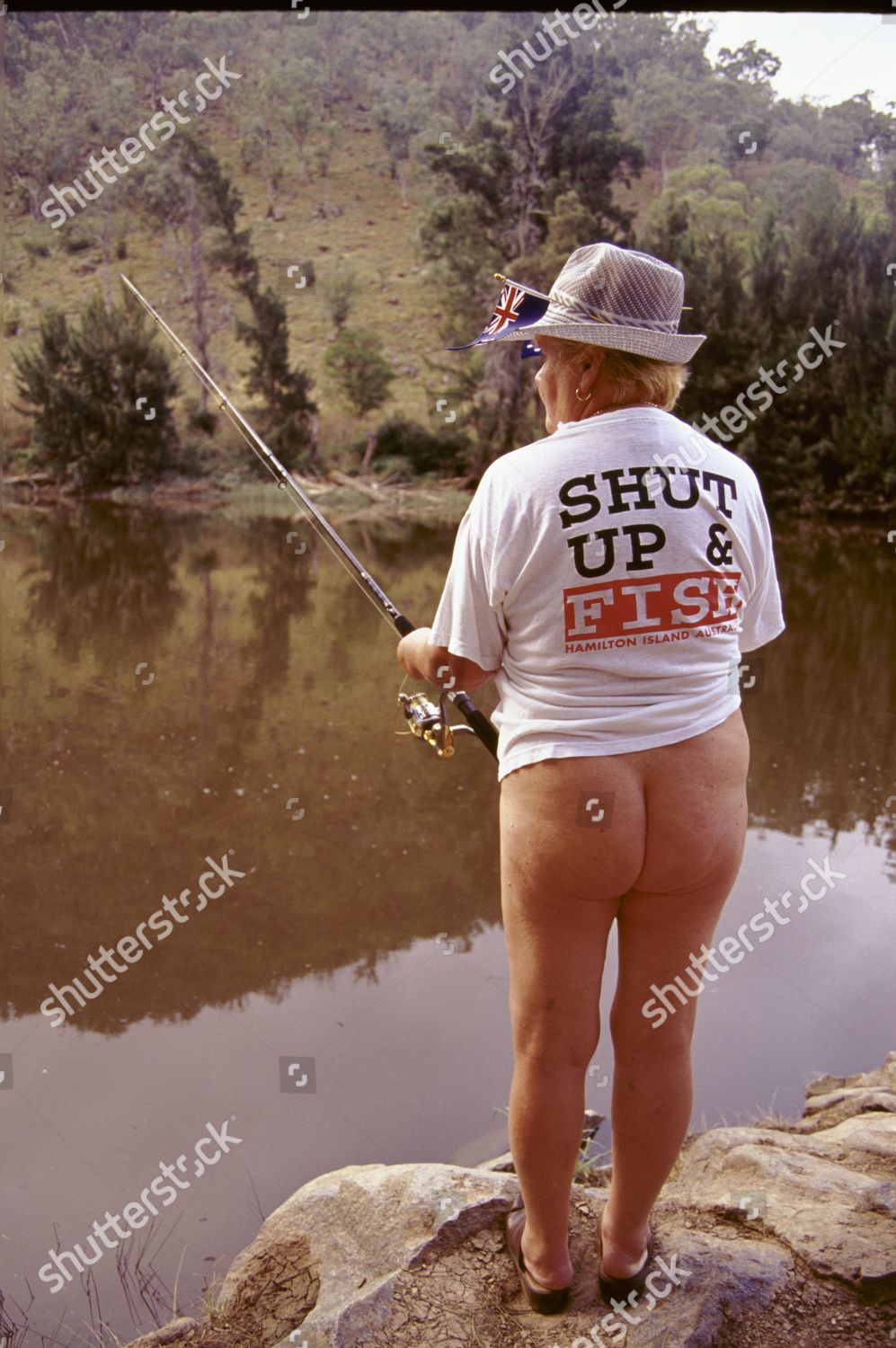 Best of Chicks fishing nude