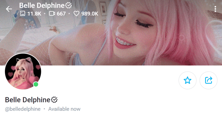 amy carlsen recommends belle delphine bj pic