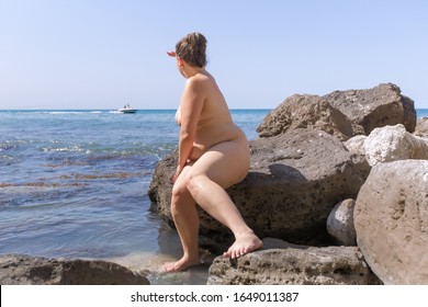 fat beach nude