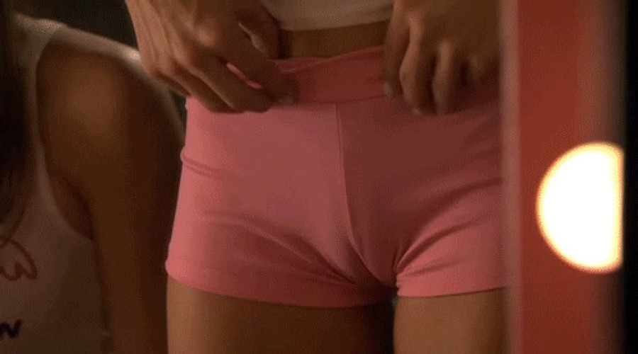 caroline aird add photo huge cameltoe