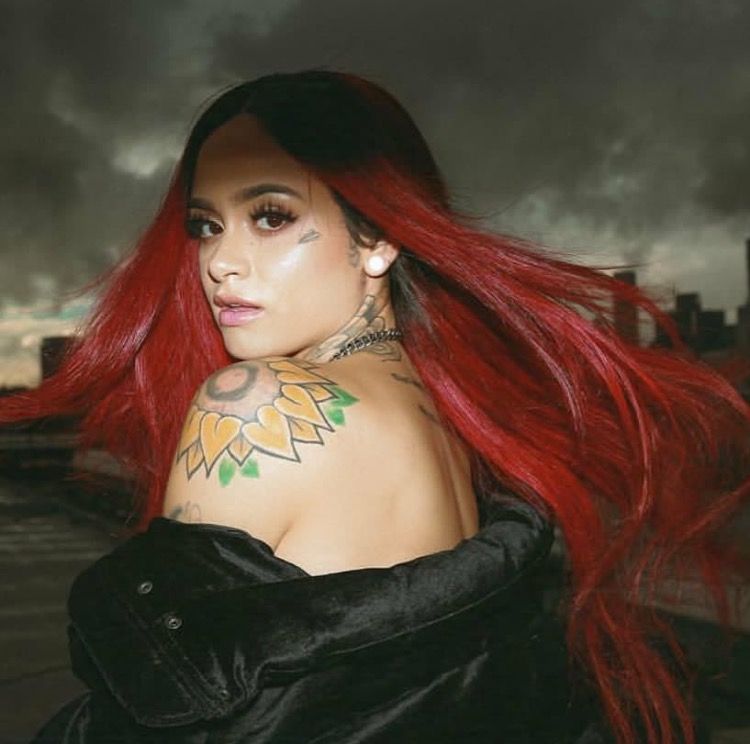 cassy knudson share kehlani red hair photos