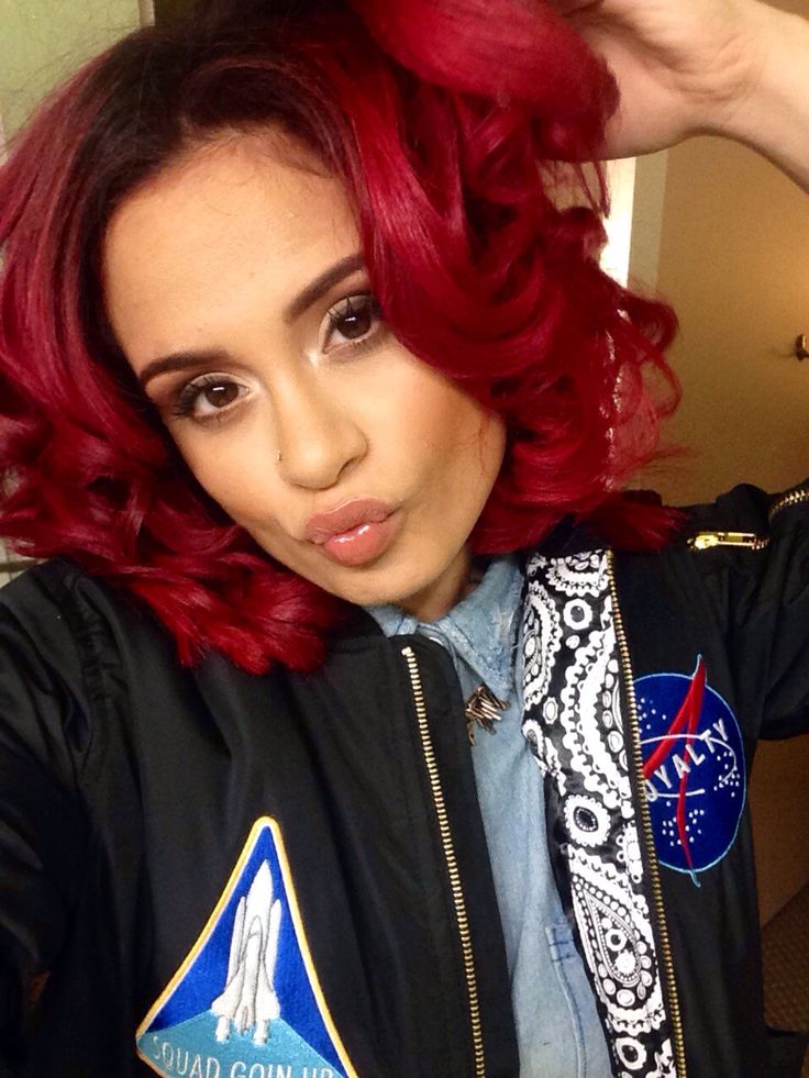 kehlani red hair