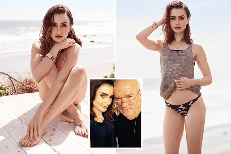 billy fitzjohn recommends lily collins tits pic