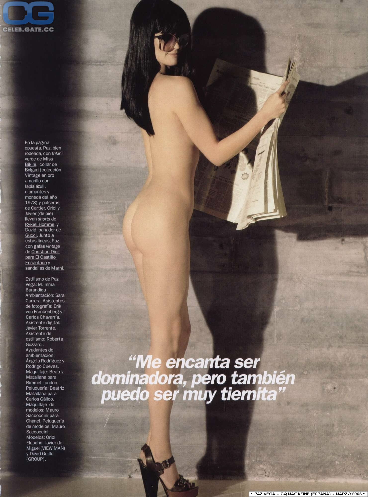 amy blaser recommends Paz Vega Naked