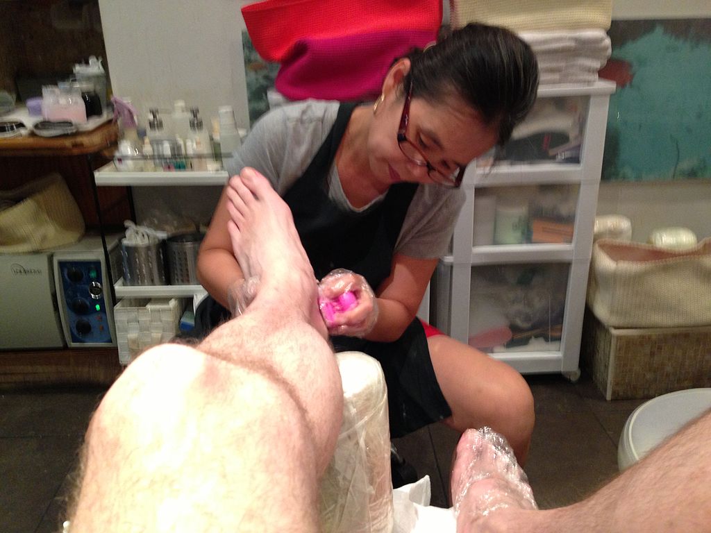 Pedicure Dickflash tomboy quizzes