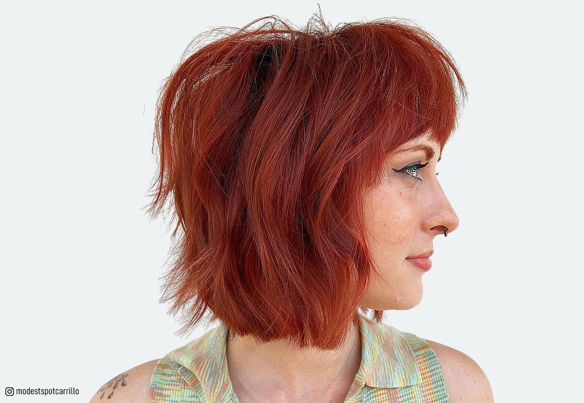 betty antony recommends redheads with bangs pic