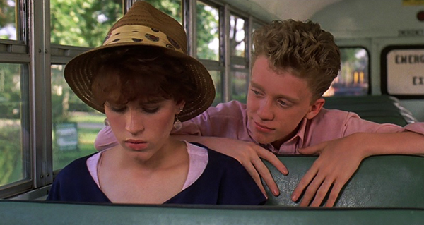 sixteen candles shower scene