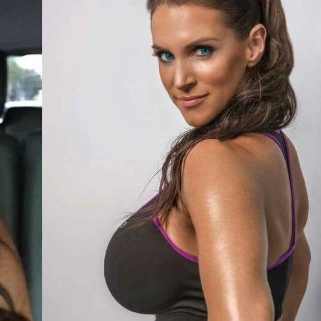 stephanie mcmahon cleavage