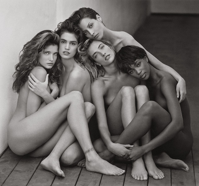 supermodels in the nude