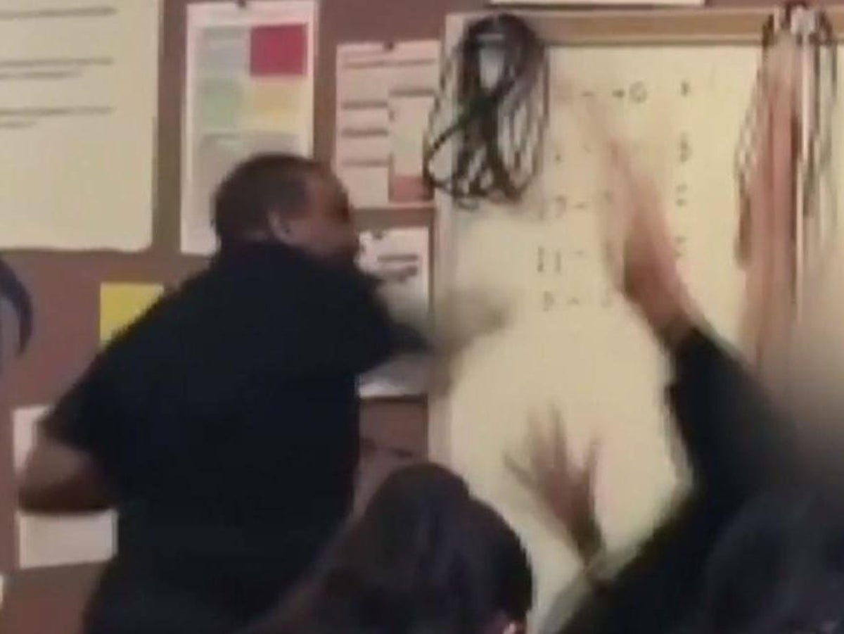 danielle mead recommends teacher fights student over phone video uncut version pic