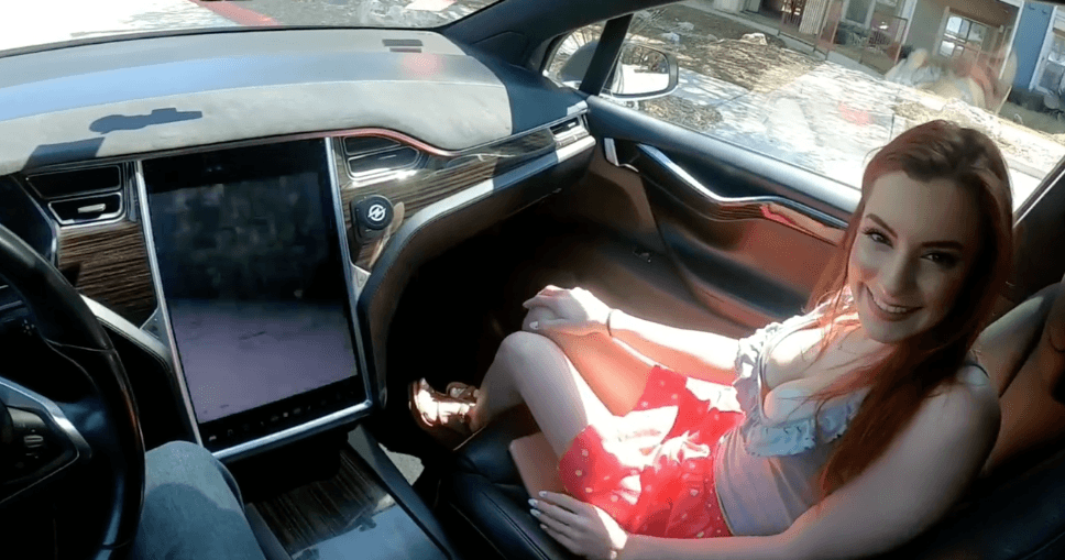 angie stover share tesla autopilot porn photos