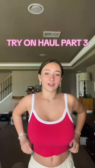 christopher paular recommends try on haul leaked pic